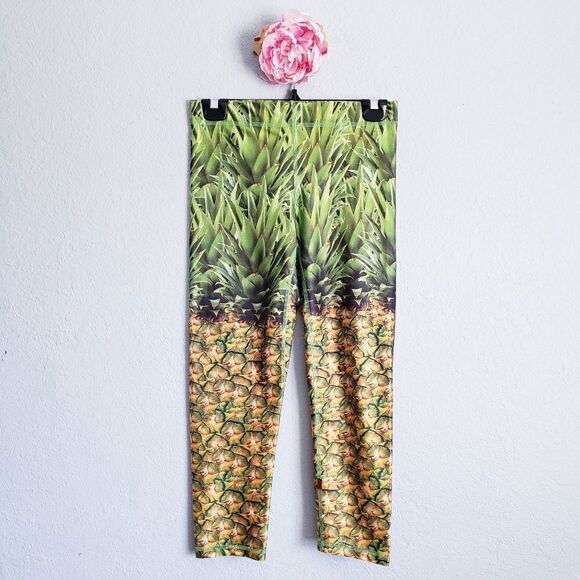 Zara Terez New York Realistic Pineapple Leggings - Picture 1 of 5